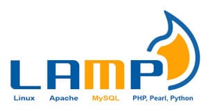 lamp stack logo - wordpress vs joomla vs drupal