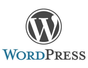 wordpress logo - wordpress vs joomla vs drupal