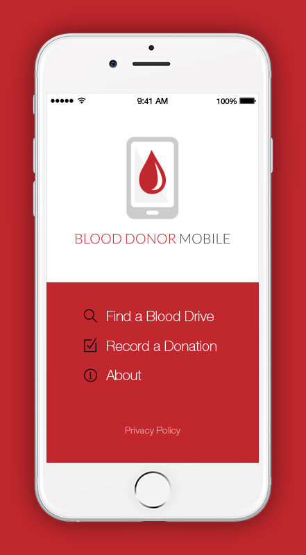 Blood Donor Mobile logo
